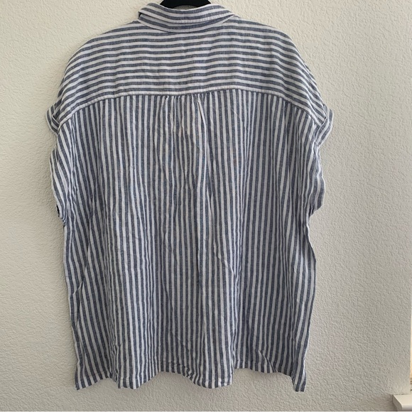 Orvis Top NWT Linen Blend Button Up Size XXL - Picture 5 of 15